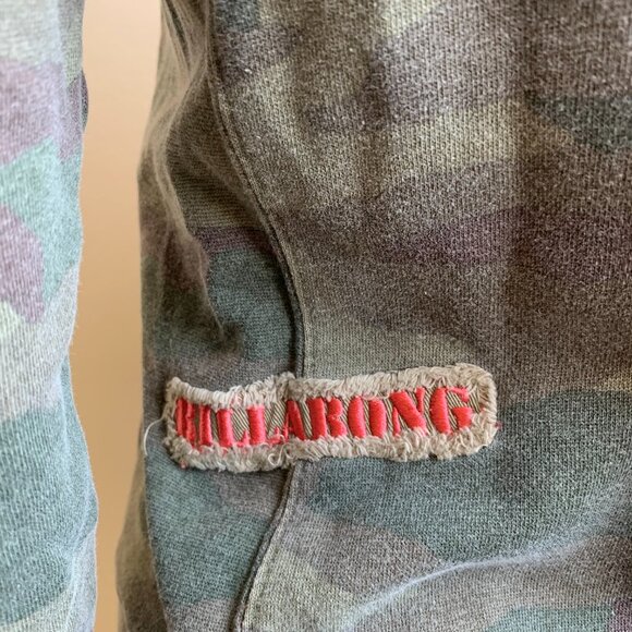 Billabong camouflage camo heart hoodie sweater - Picture 6 of 7